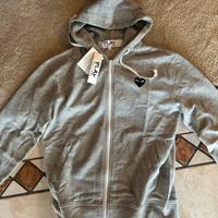 Felpa comme de garcons grigia