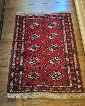 Tappeto orientale originale Buchara nuovo 66x84