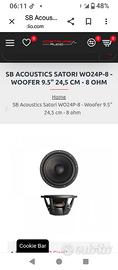 woofer da 25 cmm