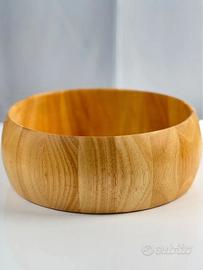 Set Insalatiera Bambù con Posate – Stile Naturale