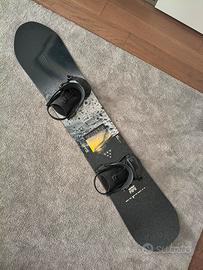 Tavola da snowboard Rome con attacchi Union
