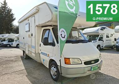 CAMPER ELNAGH FORD MANSARDATO 6 POSTI DINETTE LETT