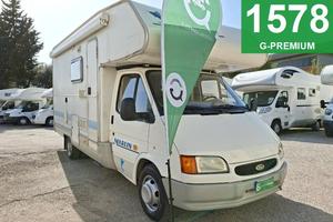 CAMPER ELNAGH FORD MANSARDATO 6 POSTI DINETTE LETT
