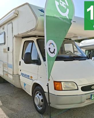 CAMPER ELNAGH FORD MANSARDATO 6 POSTI DINETTE LETT