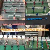 bigliardo biliardo calcio balilla MANUTENZIONE Fas