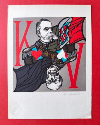 Flavio Costantini "Il Rè" BolaffiArte