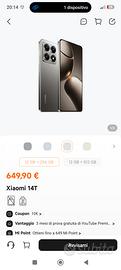 xiomi 14t Pro ilver 256/8 g ram