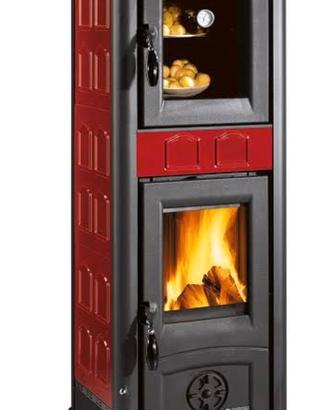 Stufa a legna con forno Gemma Nordica 7,3kw