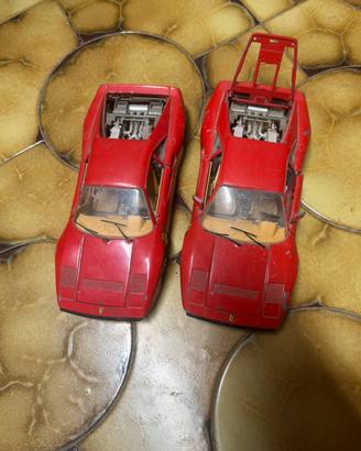 Lotto 2 Modellini Ferrari GTO 1/18