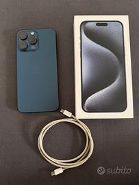 IPHONE 15 PRO MAX 256GB - Titanio Blu