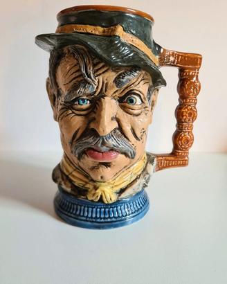 Boccale ‘70-  Toby mug di S. Orvis Capodimonte