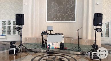 Impianto audio luci DJ