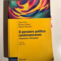 Libro Il Pensiero Politico Contemporaneo