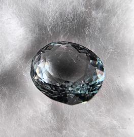 Acquamarina naturale 6,31 ct con certificato ALGT