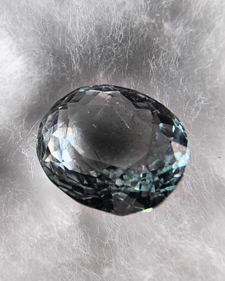 Acquamarina naturale 6,31 ct con certificato ALGT