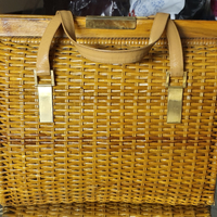 Borsa vintage in vimini