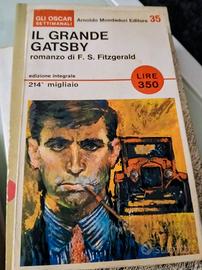 Il Grande Gatsby Fitzgerald Vintage 1965 Mondadori