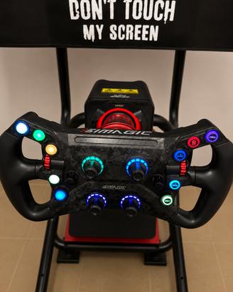 Simagic Alpha Evo Sport + pedaliera