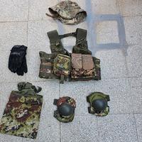 Set vestiario air soft vegetato