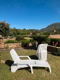 Lettino prendisole resina Nardi