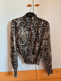 camicia leopardata