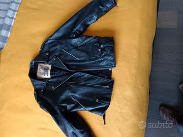 Giubbotto pelle chiodo