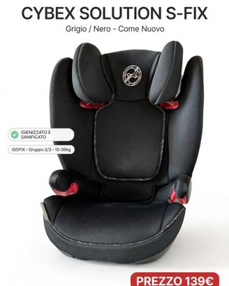 Seggiolino Auto Cybex Gold Solution S-Fix