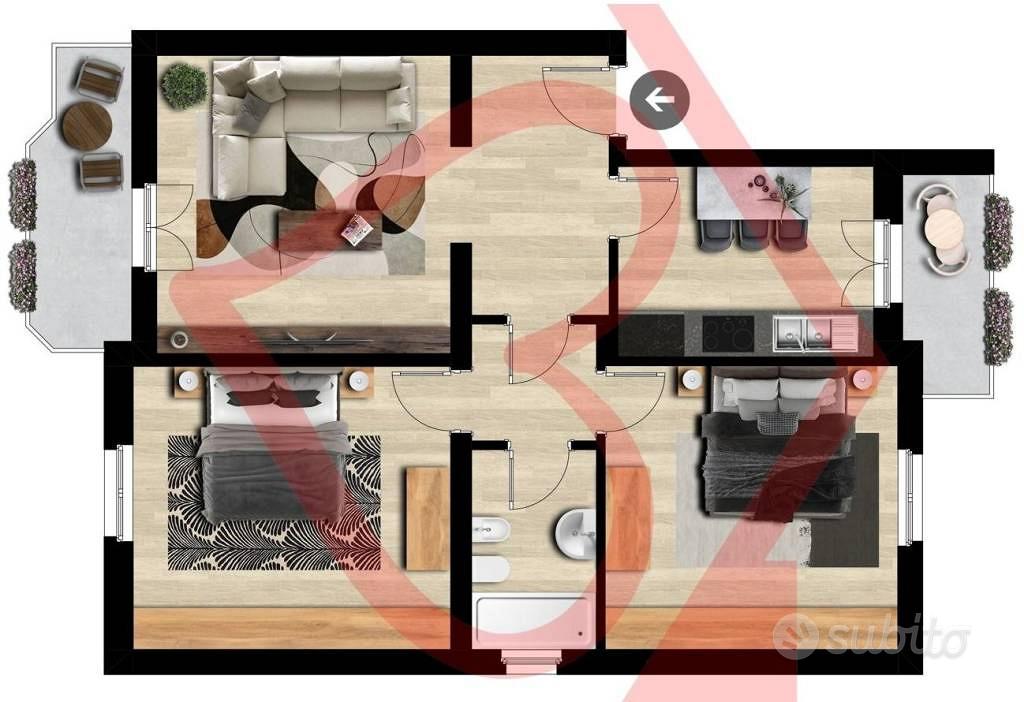 Apartment in Seriate, Paderno - Vista 3