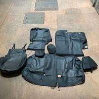 COPRISEDILI PELLE + PER C4 IN PELLE NERO\GRIGIO