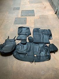 COPRISEDILI PELLE + PER C4 IN PELLE NERO\GRIGIO