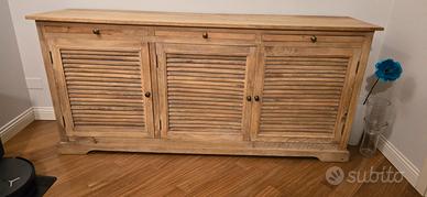 Credenza buffet Maison Du Munde in legno  massello