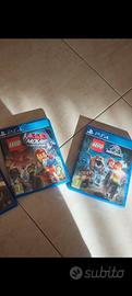 Giochi lego PS4 lego movie e Jurassic world