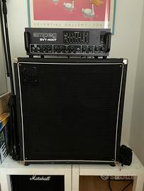 Testata ampeg svt400t + cassa Ampeg svt410hen