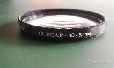 lente close up +4 diametro 52mm