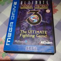 ULTIMATE MORTAL KOMBAT 3 SEGA MEGA DRIVE (usato)(m