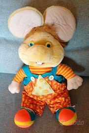 Topo Gigio Domandino Peluche Parlante vintage