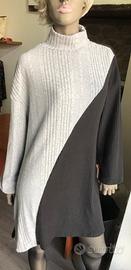 Vestito donna medio lungo il lana morbida