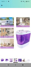 lavatrice da campeggio , caravan camper 
