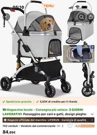 Passeggino cani