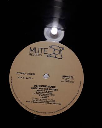 VINILE ORIGINALE  DEPECHE MODE