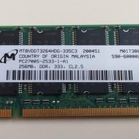 Memoria RAM da 256 MB PC2700S-2533-1-A1 DDR 333