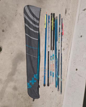 carrello pesca e canne 