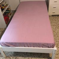 Struttura Letto IKEA 90x200cm +doghe e materasso