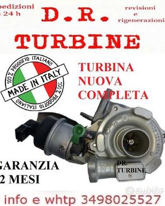 54359880027 turbo turbina nuova fiat punto panda