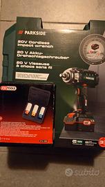 Avvitatore ad impulsi Parkside 20V e bussole