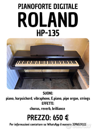 Pianoforte digitale Roland HP-135