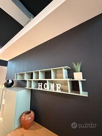 Moduli libreria a giorno sospesi