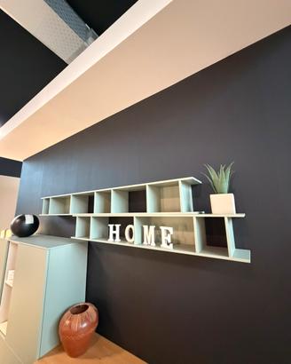 Moduli libreria a giorno sospesi