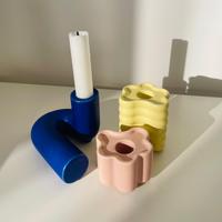 Porta candele OCTAEVO colorati di design