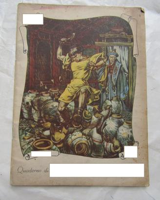 Quaderno dei dettati 4 elementare 1948-49